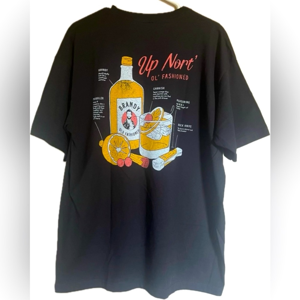 Brandy Ol’ Fashioned Up Nort’ tshirt. New with tags. Size XL - Picture 3 of 8